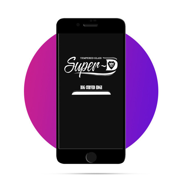 محافظ صفحه نمایش مدل Super D مناسب برای گوشی موبایل اپل iPhone 7 Plus