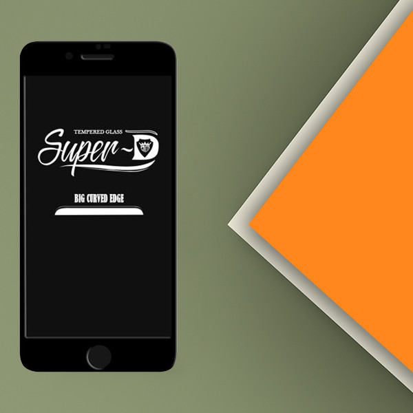 محافظ صفحه نمایش مدل Super D مناسب برای گوشی موبایل اپل iPhone 7 Plus