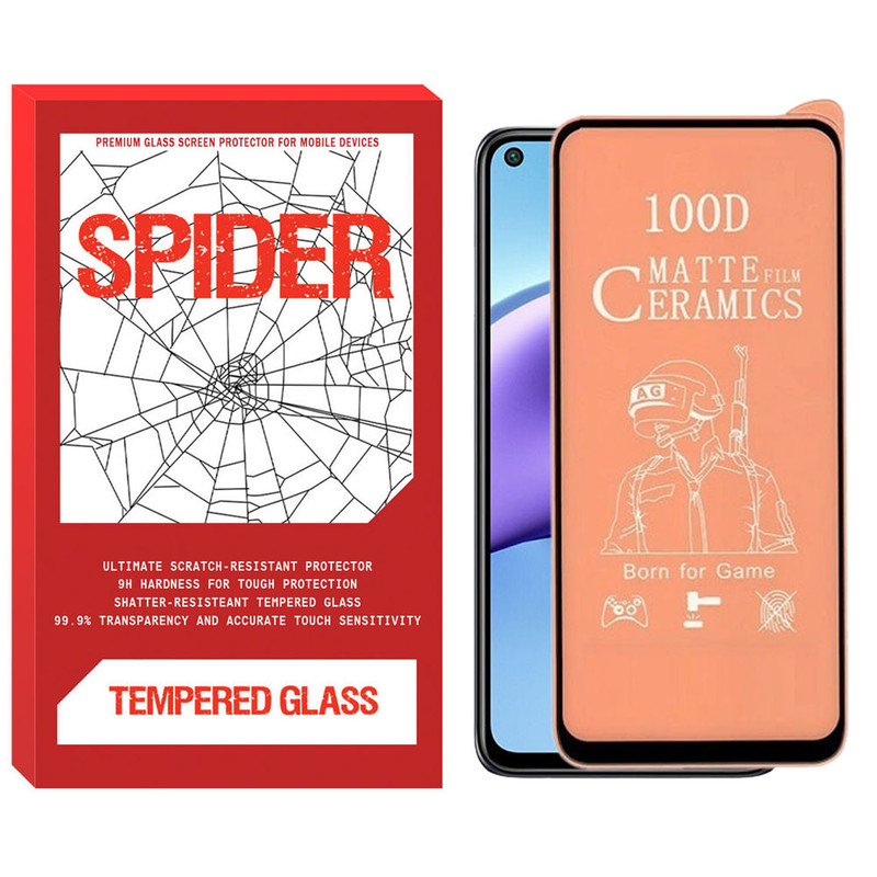 محافظ صفحه نمایش مات اسپایدر مدل MCER-01 مناسب برای گوشی موبایل شیائومی Redmi Note 9T