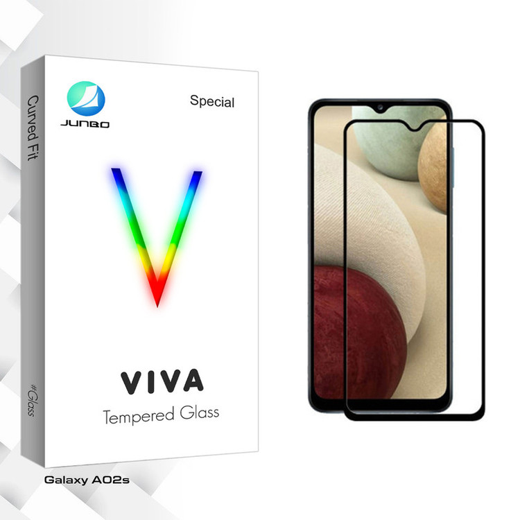 محافظ صفحه نمایش سرامیکی جانبو مدل Viva Glass مناسب برای گوشی موبایل سامسونگ Galaxy A02s