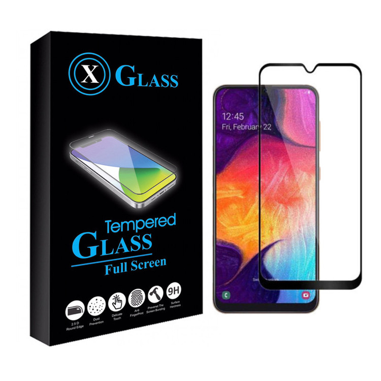 محافظ صفحه نمایش ایکس گلس مدل فول مناسب برای گوشی موبایل سامسونگ GALAXY A30S