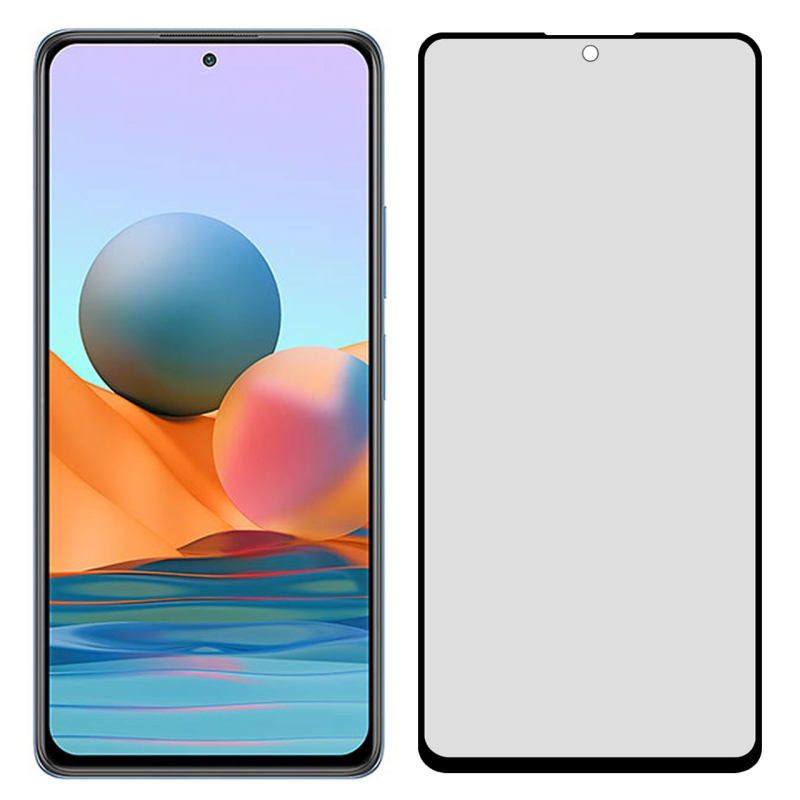 محافظ صفحه نمایش حریم شخصی کد ep0069 مناسب برای گوشی موبایل شیائومی Redmi Note 10s