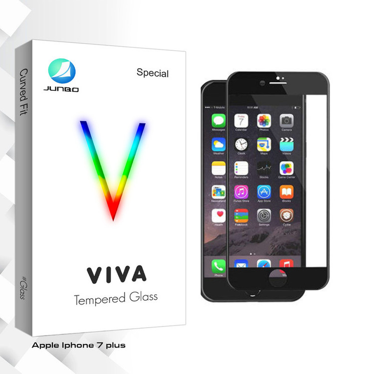 محافظ صفحه نمایش سرامیکی جانبو مدل Viva Glass مناسب برای گوشی موبایل اپل Iphone 7 plus