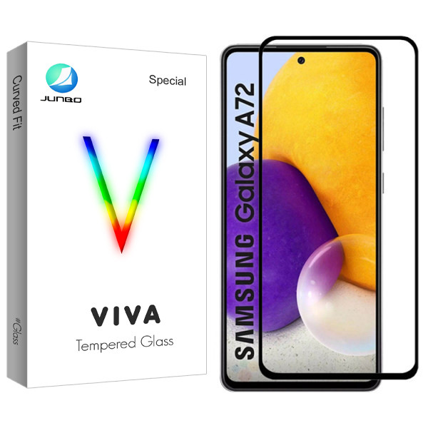 محافظ صفحه نمایش سرامیکی مات جانبو مدل Viva Glass مناسب برای گوشی موبایل سامسونگ Galaxy A72