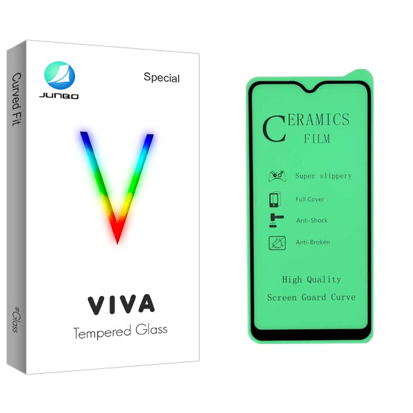 محافظ صفحه نمایش سرامیکی جانبو مدل Viva Glass مناسب برای گوشی موبایل سامسونگ Galaxy M20