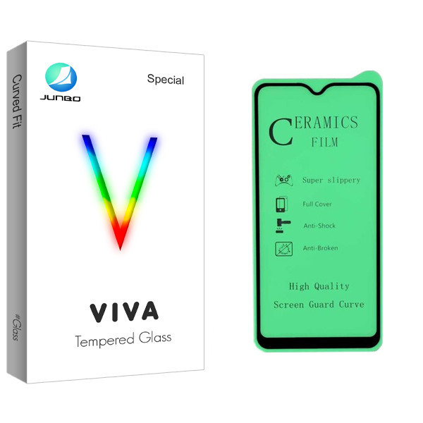 محافظ صفحه نمایش سرامیکی جانبو مدل Viva Glass مناسب برای گوشی موبایل سامسونگ Galaxy M20
