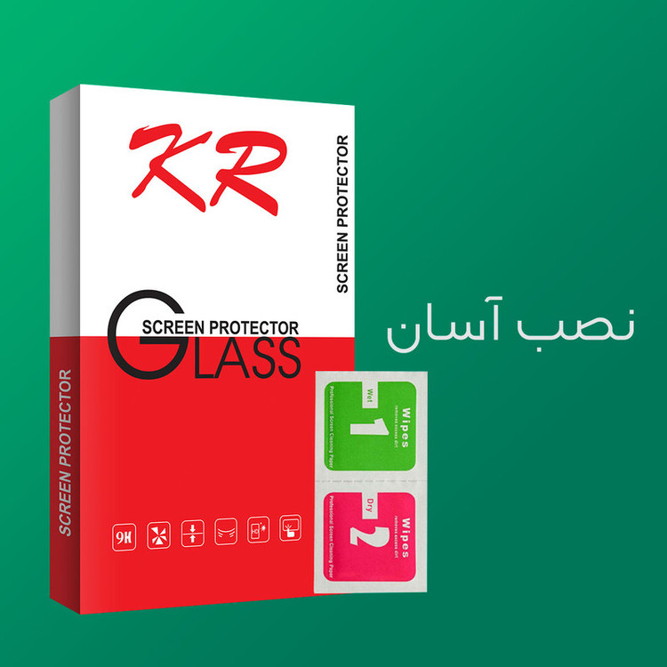 محافظ صفحه نمایش سرامیکی کی آر مدل +HD مناسب برای گوشی موبایل شیائومی Redmi Note 9 Pro