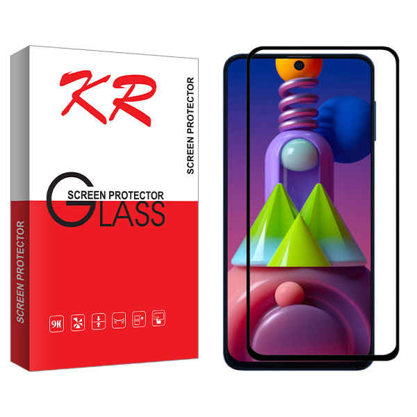 محافظ صفحه نمایش سرامیکی مات کی آر مدل +HD مناسب برای گوشی موبایل سامسونگ Galaxy M51