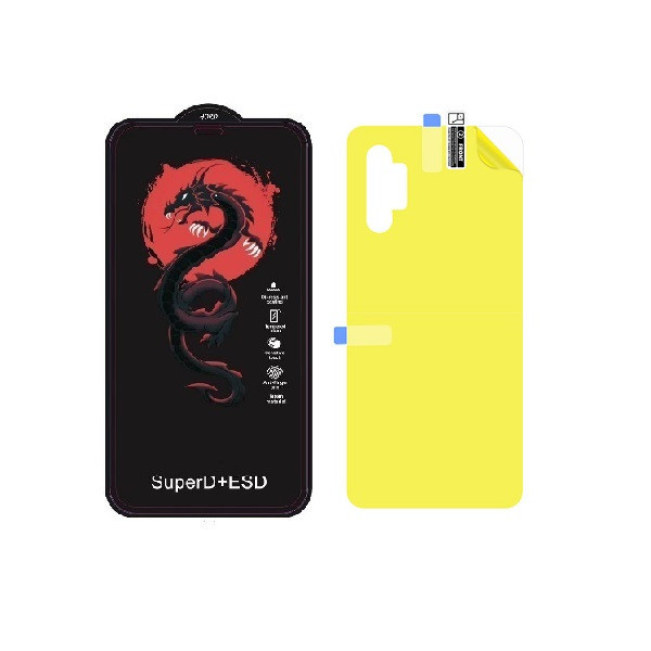 محافظ صفحه نمایش اسپایدر مدل HORO مناسب برای گوشی موبایل سامسونگ Galaxy A32 به همراه محافظ پشت گوشی
