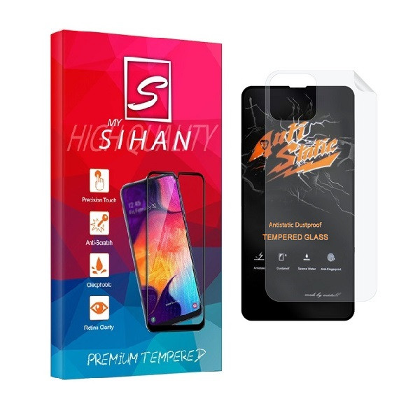 محافظ صفحه نمایش مای سیحان مدل 2ASN مناسب برای گوشی موبایل اپل iPhone 11 Pro Max به همراه محافظ پشت گوشی
