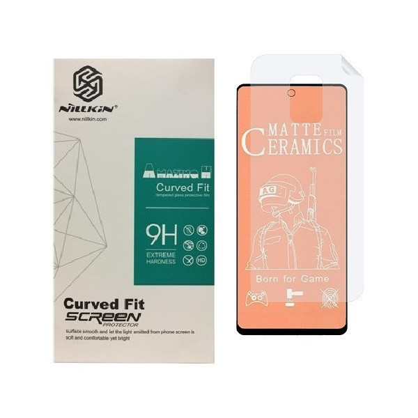 محافظ صفحه نمایش مات مدل 2CMN مناسب برای گوشی موبایل شیائومی Redmi Note 9s به همراه محافظ پشت گوشی
