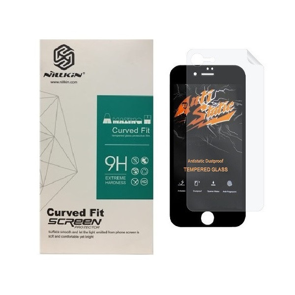 محافظ صفحه نمایش  مدل 2ASN مناسب برای گوشی موبایل اپل iPhone 7 Plus به همراه محافظ پشت گوشی