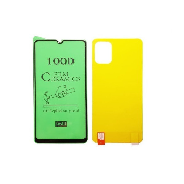 محافظ صفحه نمایش جانبو مدل CR مناسب برای گوشی موبایل اپل iphone 11Pro به همراه محافظ پشت گوشی