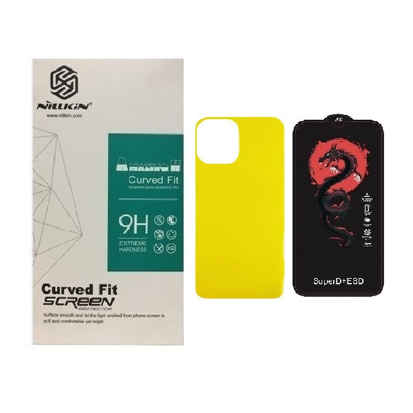 محافظ صفحه نمایش  مدل HORO مناسب برای گوشی موبایل اپل iPhone 11 به همراه محافظ پشت گوشی