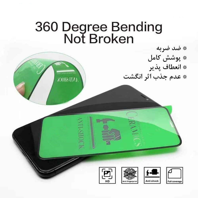 محافظ صفحه نمایش گودزیلا مدل FADE مناسب برای گوشی موبایل سامسونگ Galaxy A20 / A30
