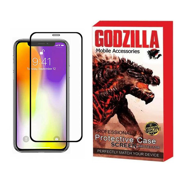 محافظ صفحه نمایش گودزیلا مدل Full مناسب برای گوشی موبایل اپل iPhone xr