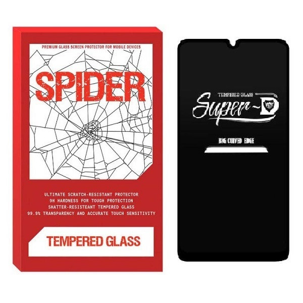 محافظ صفحه نمایش اسپایدر مدل Super D مناسب برای گوشی موبایل اپل IPhone 14 Pro Max