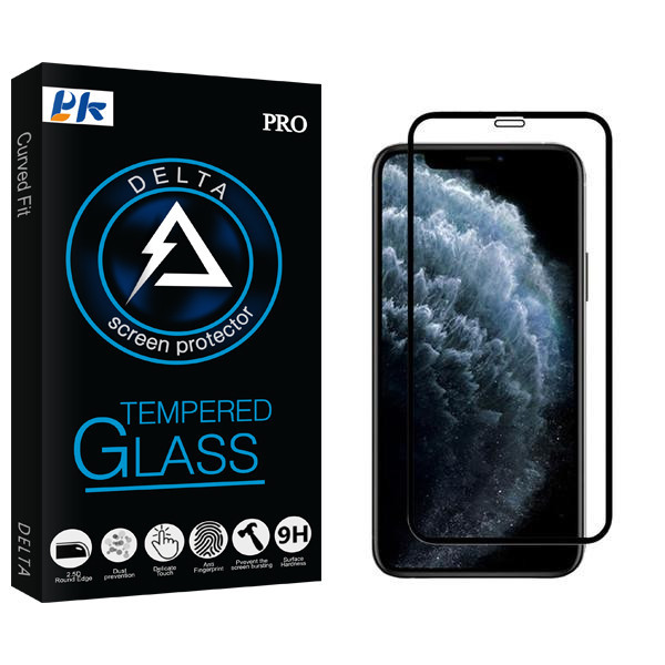 محافظ صفحه نمایش پی کی مدل Delta مناسب برای گوشی موبایل اپل iPhone 11 Pro