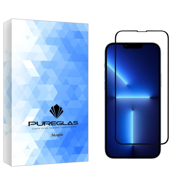 محافظ صفحه نمایش پیور گلس مدل NueGlas مناسب برای گوشی موبایل اپل iPhone 13 Pro
