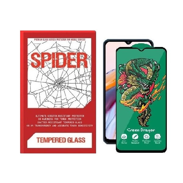 محافظ صفحه نمایش اسپایدر مدل Dragon مناسب برای گوشی موبایل سامسونگ Galaxy A03s