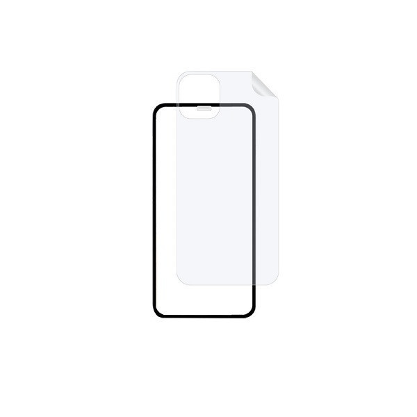 محافظ صفحه نمایش گریفین مدل 2FN مناسب برای گوشی موبایل اپل iPhone 11 به همراه محافظ پشت گوشی
