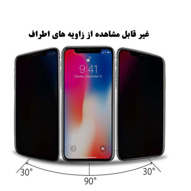 محافظ صفحه نمایش حریم شخصی وایت ولف مدل WGP2 مناسب برای گوشی موبایل سامسونگ Galaxy A02s