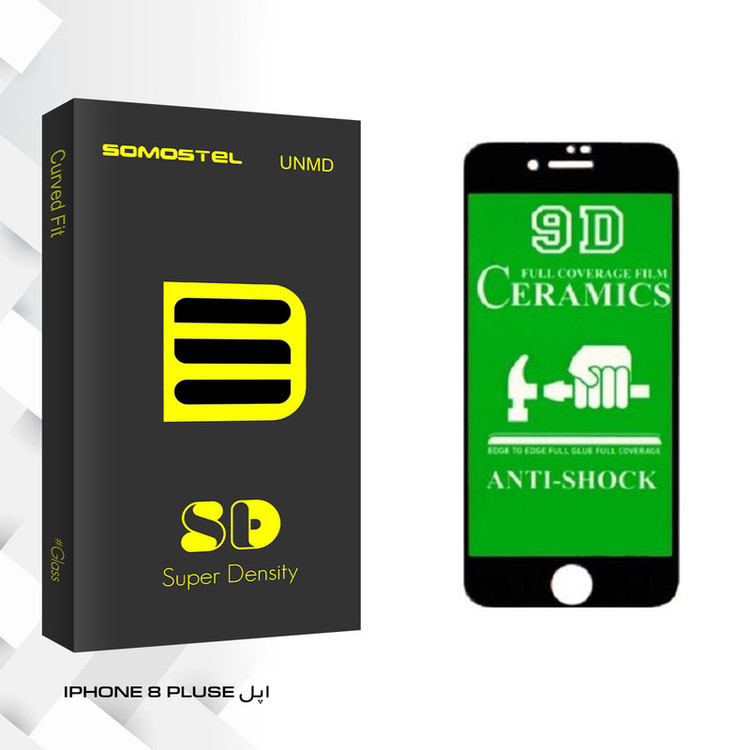 محافظ صفحه نمایش سوماستل مدل Sd Glass مناسب برای گوشی موبایل اپل IPHONE 8 PLUSE