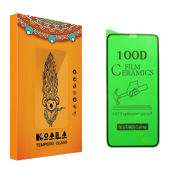 محافظ صفحه نمایش سرامیکی کوآلا مدل Fade مناسب برای گوشی موبایل اپل iPhone XS Max