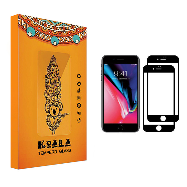محافظ صفحه نمایش کوآلا مدل Fade مناسب برای گوشی موبایل اپل iPhone 7 بسته دو عددی