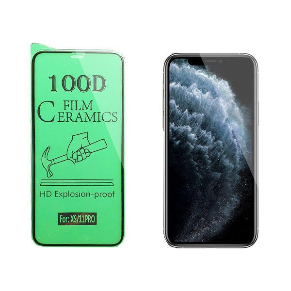 محافظ صفحه نمایش روبیکس مدل CR-IP11pro مناسب برای گوشی موبایل اپل iphone 11Pro به همراه محافظ پشت گوشی