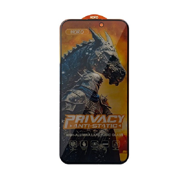 محافظ صفحه نمایش حریم شخصی کی آر مدل HORO مناسب برای گوشی موبایل اپل iPhone 14 pro