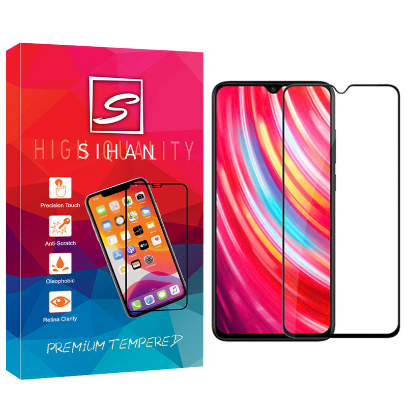 محافظ صفحه نمایش سیحان مدل FG مناسب برای گوشی موبایل شیائومی Redmi Note 8 pro