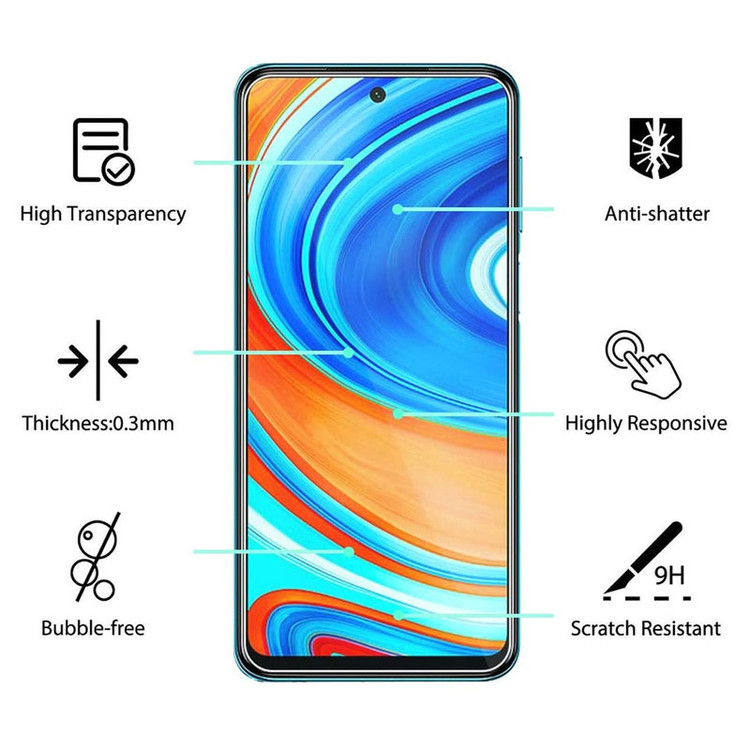 محافظ صفحه نمایش هورس مدل UCC مناسب برای گوشی موبایل شیائومی Redmi Note 9S