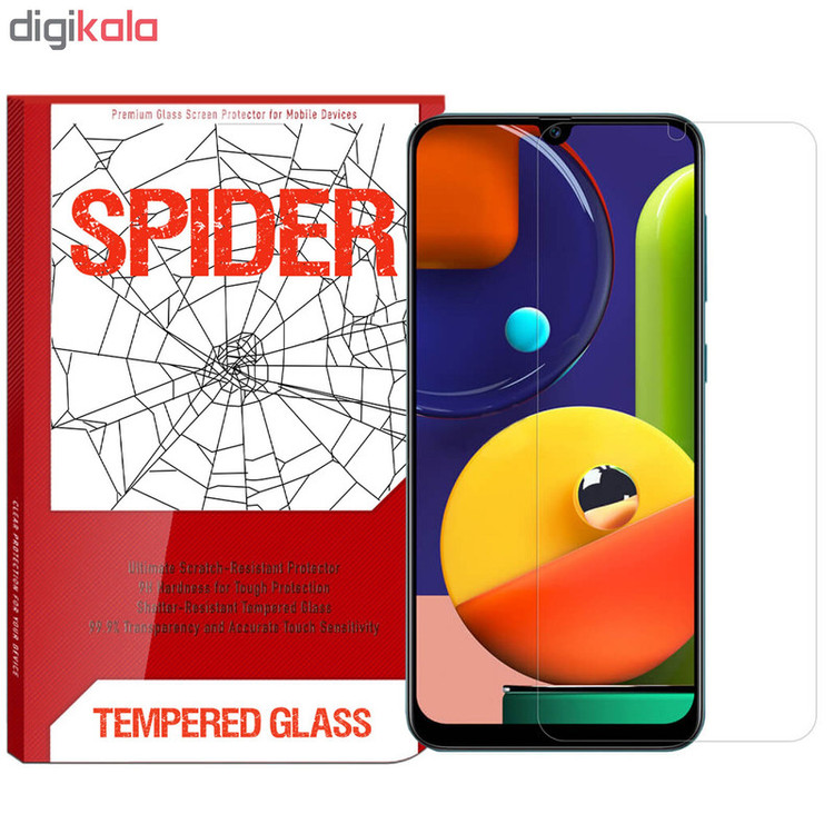 محافظ صفحه نمایش اسپایدر مدل SDS-022 مناسب برای گوشی موبایل سامسونگ Galaxy A50s