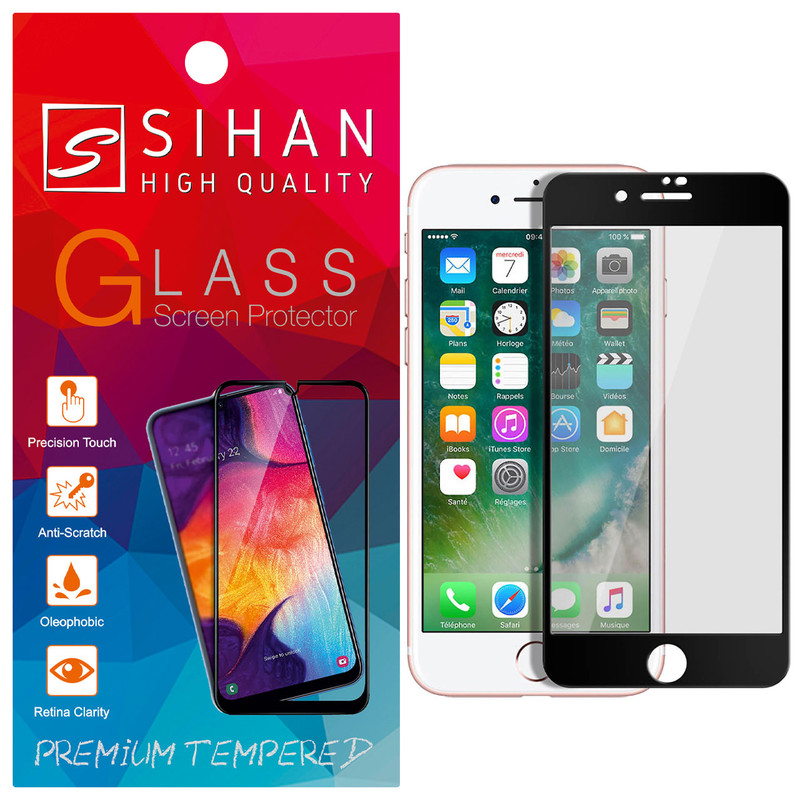 محافظ صفحه نمایش سیحان مدل FG مناسب برای گوشی موبایل اپل iphone 7/8