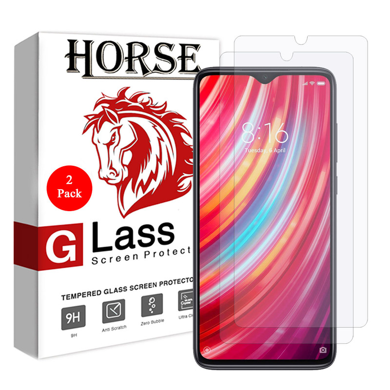 محافظ صفحه نمایش هورس مدل UCC مناسب برای گوشی موبایل شیائومی Redmi Note 8 Pro بسته دو عددی