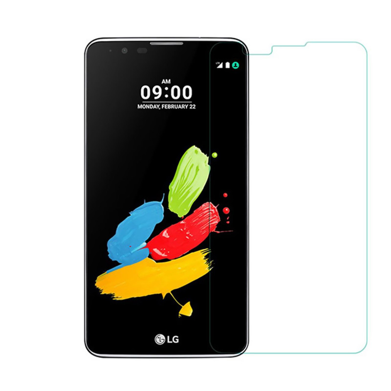 محافظ صفحه نمایش شیشه ای مدل Tempered مناسب برای گوشی موبایل ال جی Stylus 2