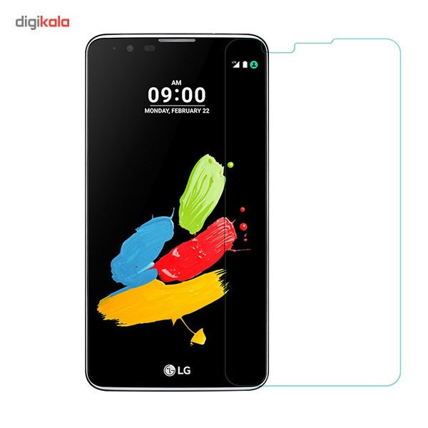 محافظ صفحه نمایش شیشه ای مدل Tempered مناسب برای گوشی موبایل ال جی Stylus 2