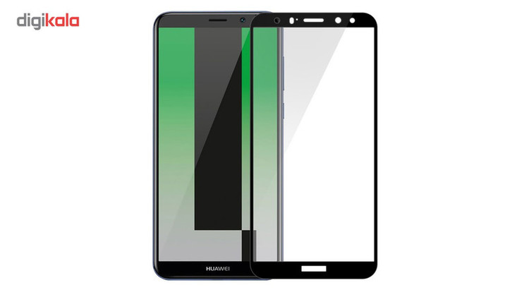 محافظ صفحه نمایش شیشه ای تمپرد مدل Full Cover مناسب برای گوشی موبایل هوآوی Mate 10 Lite
