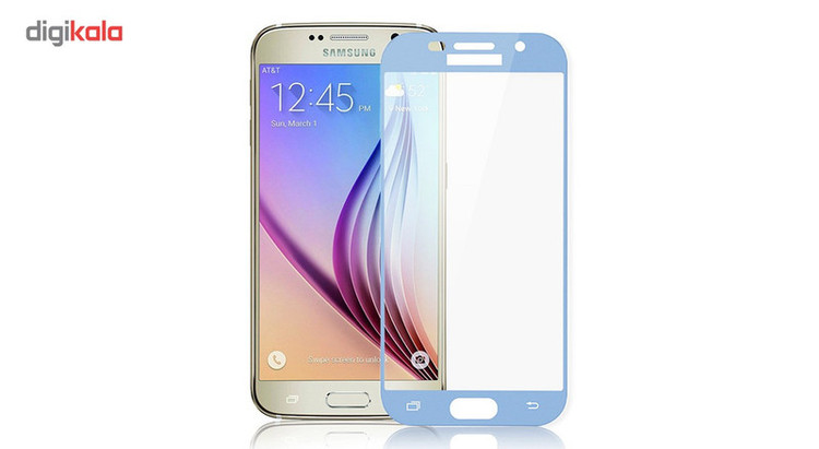 محافظ صفحه نمایش شیشه ای تمپرد مدل Full Cover مناسب برای گوشی موبایل سامسونگ Galaxy A5 2017