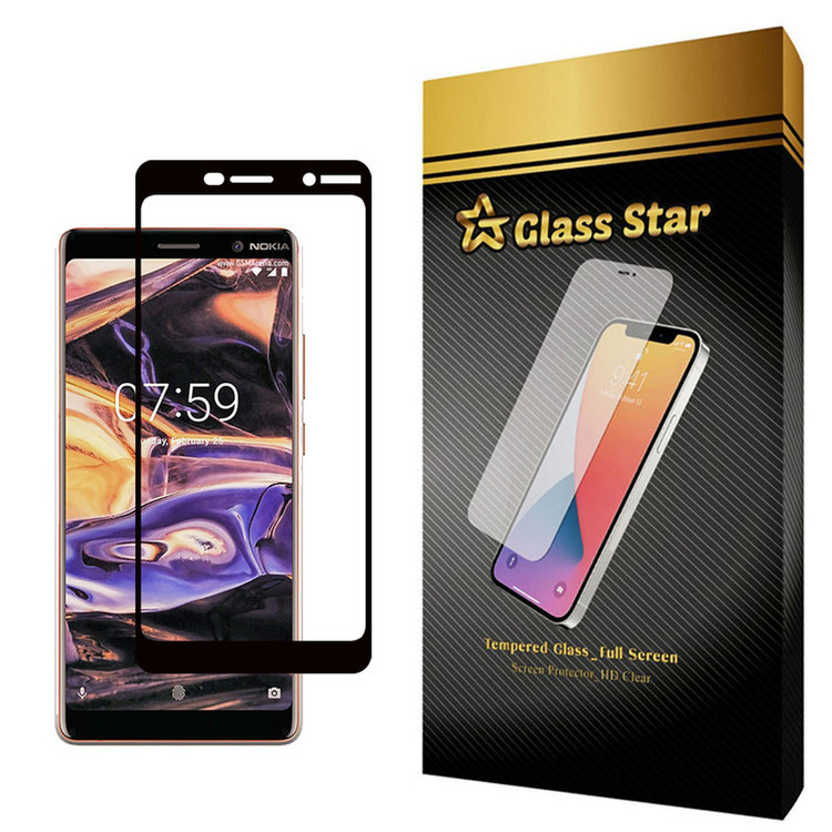 محافظ صفحه نمایش گلس استار مدل FUG مناسب برای گوشی موبایل نوکیا 7 Plus