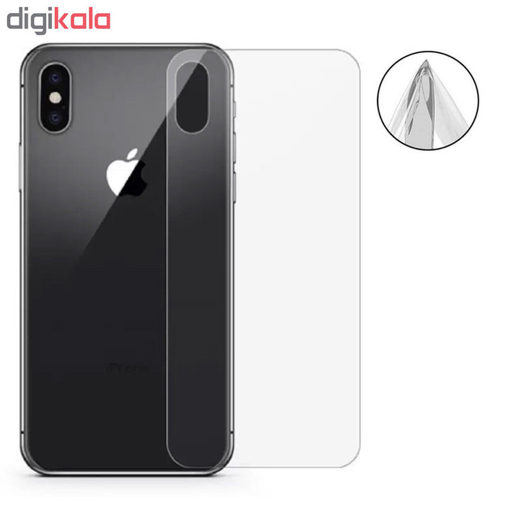 محافظ صفحه نمایش حریم شخصی و پشت گوشی اسپایدر مدل S-FG002 مناسب برای گوشی موبایل اپل iPhone Xs Max به همراه محافظ لنز دوربین