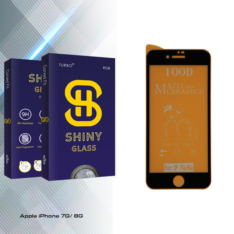 محافظ صفحه نمایش مات آتوچبو مدل Shiny Glass مناسب برای گوشی موبایل اپل iphone 7/ 8