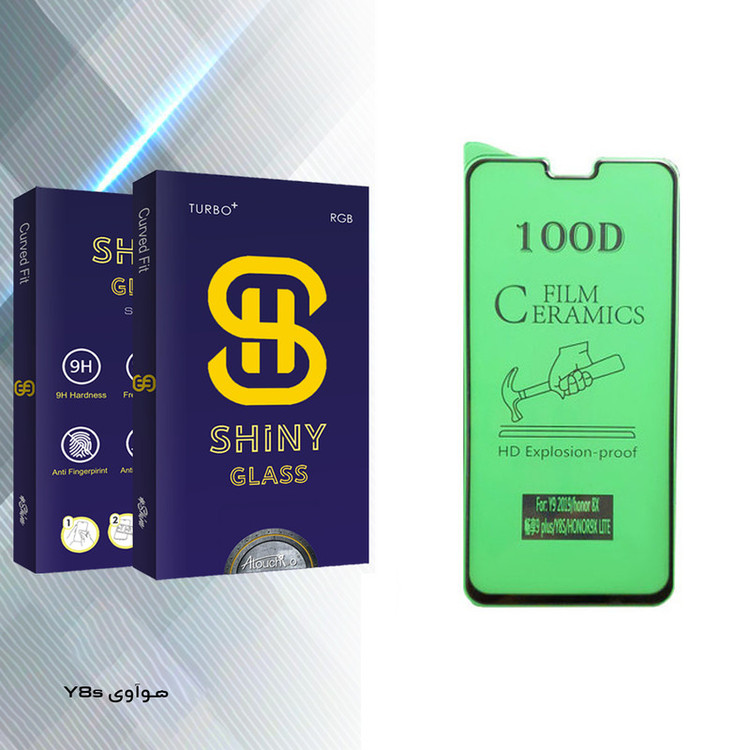 محافظ صفحه نمایش سرامیکی آتوچبو مدل Shiny Glass مناسب برای گوشی موبایل هوآوی Y8s