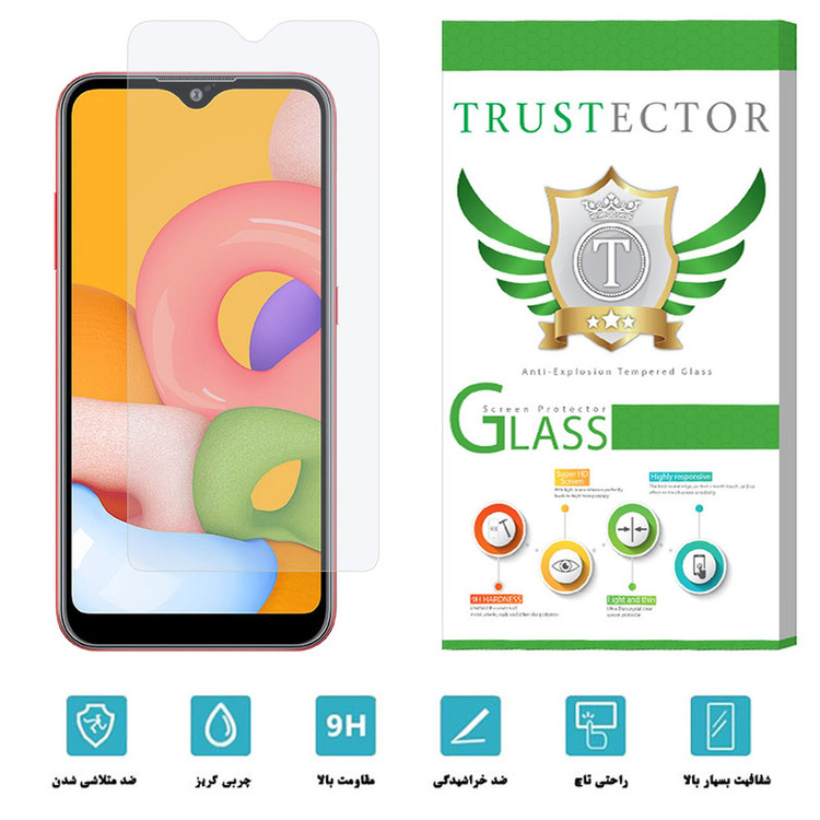 محافظ صفحه نمایش تراستکتور مدل SMP-T مناسب برای گوشی موبایل سامسونگ Galaxy A01