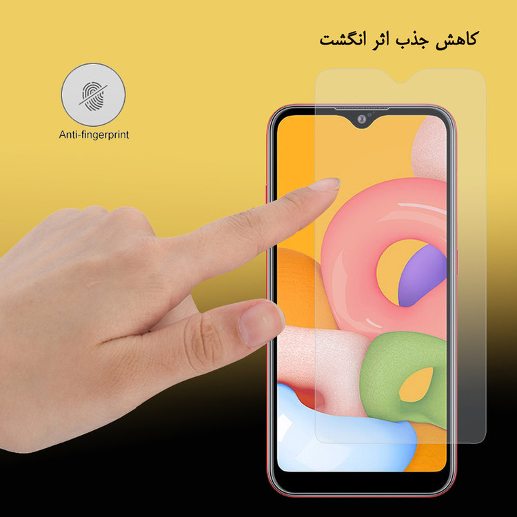 محافظ صفحه نمایش تراستکتور مدل SMP-T مناسب برای گوشی موبایل سامسونگ Galaxy A01