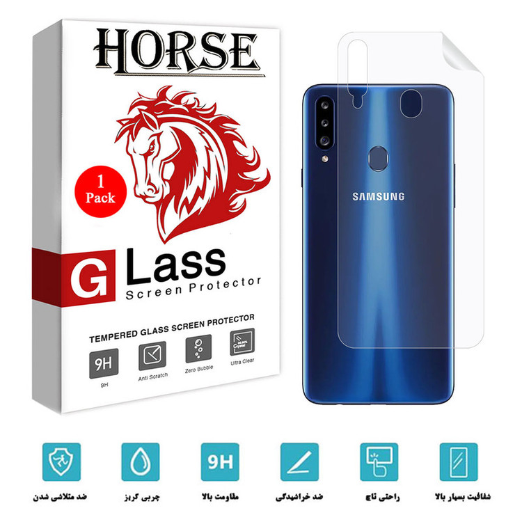 برچسب پشت گوشی نانو هورس مدل YTPUB مناسب برای گوشی موبایل سامسونگ Galaxy A20s