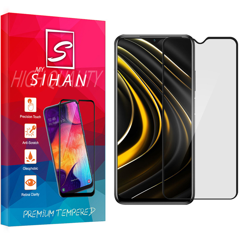 محافظ صفحه نمایش مای سیحان مدل FG مناسب برای گوشی موبایل شیائومی poco M3 / poco M3 pro