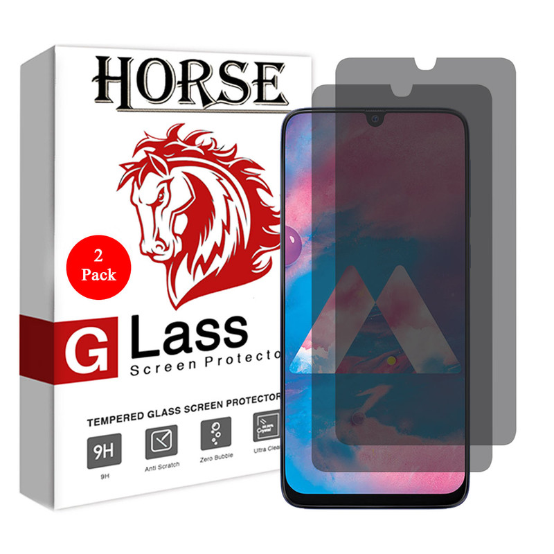 محافظ صفحه نمایش حریم شخصی هورس مدل PPS مناسب برای گوشی موبایل سامسونگ Galaxy M30 بسته دو عددی