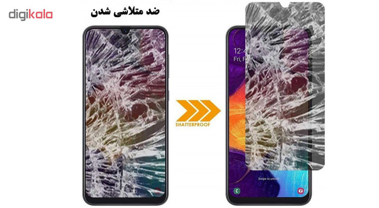 محافظ صفحه نمایش حریم شخصی هورس مدل PPS مناسب برای گوشی موبایل سامسونگ Galaxy M30 بسته دو عددی
